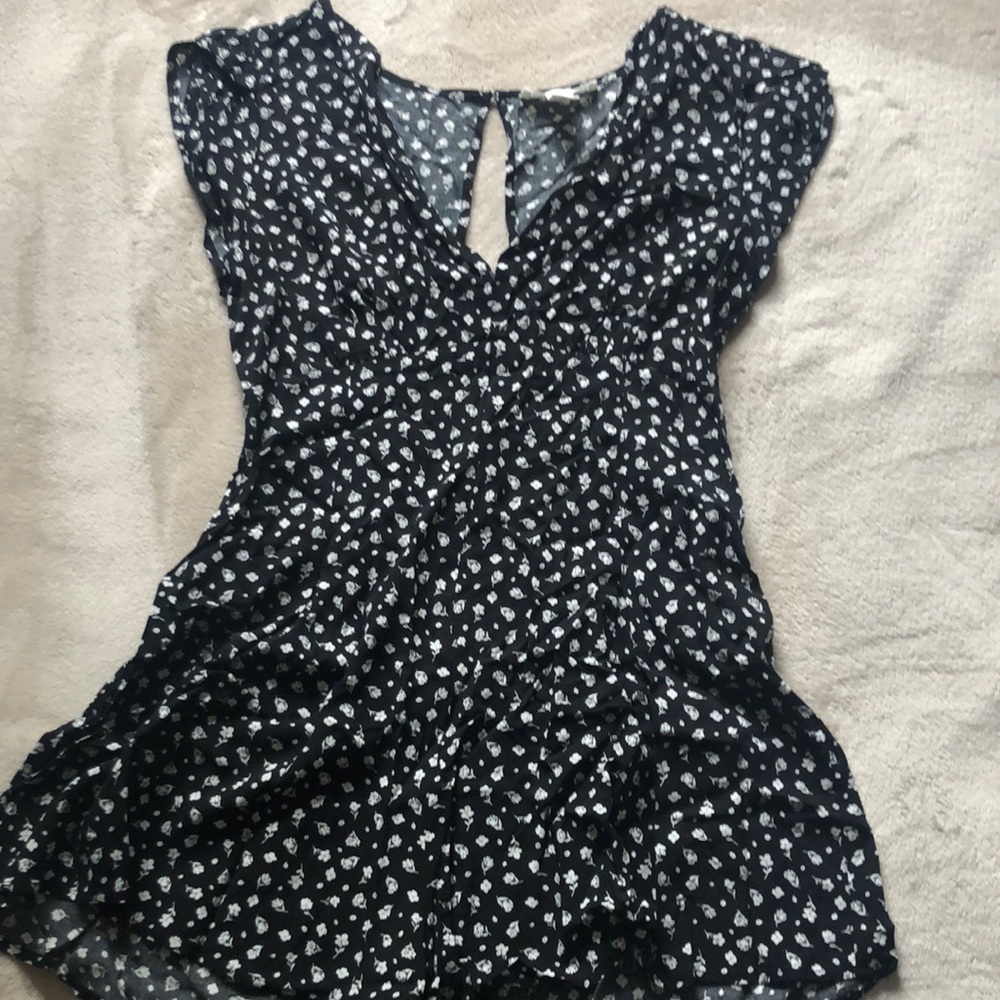 Forever 21 floral romper